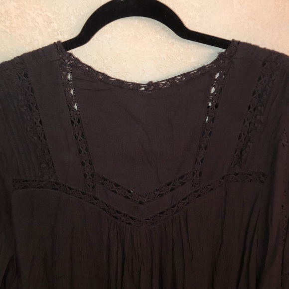 Free People Women’s Boho Blouse Shirt Top M - Picture 8 of 8